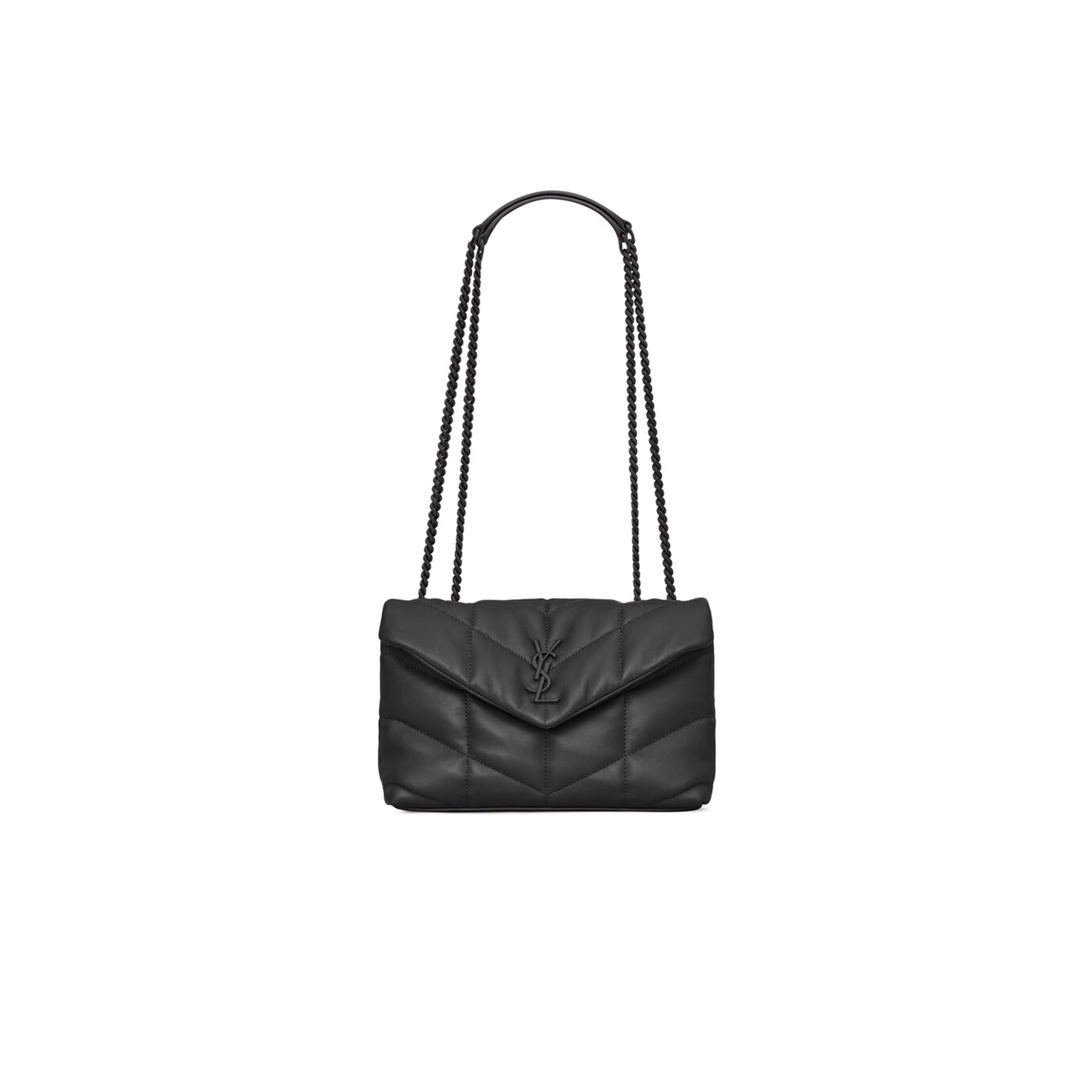YSL TOY PUFFER IN LAMBSKIN 7593371EL081000 (23*15.5*8.5cm)